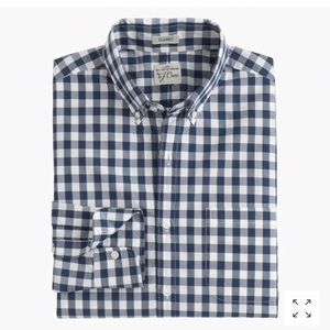 J Crew Gingham Slim fit dress shirt